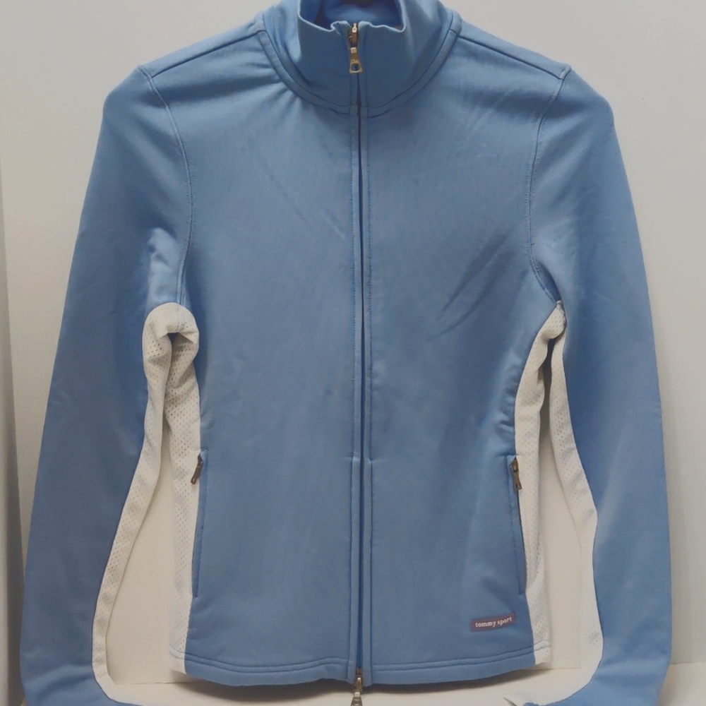 Tommy Sport ~ W-XS ~ double zip ~ workout jacket